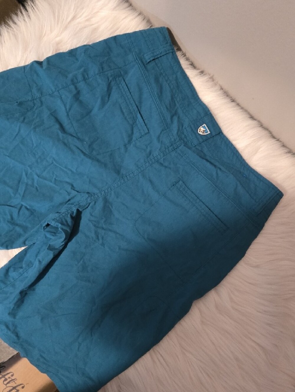 Kuhl Teal Women’s Chino Shorts - Picture 5 of 6